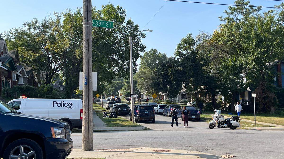 A person of interest is in custody following a shooting early Monday that killed a man in the 3900 block of Benton Avenue in Kansas City, according to police.