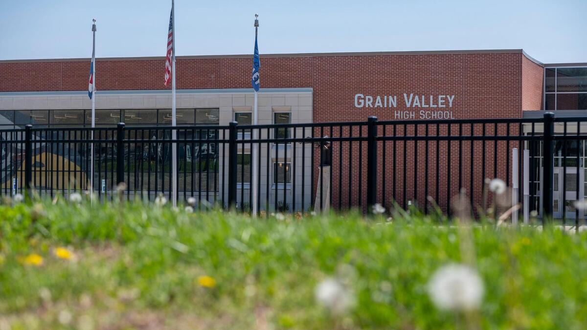 Grain Valley High School in Grain Valley.