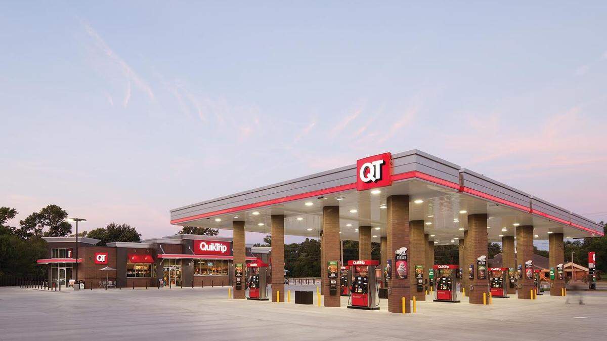 A rendering of a QuikTrip Generation 3 store, which is they type planned for North Kansas City, just down the block from its current location at 1010 Armour.