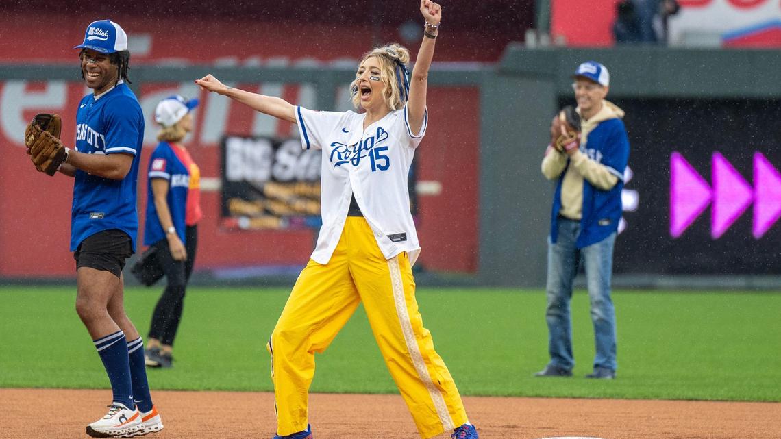 See photos from Friday’s Big Slick celebrity softball game and “Friendly Feud” game show