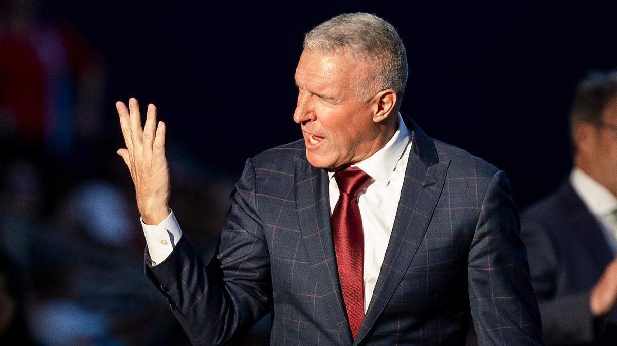 Sporting Kansas City manager Peter Vermes and his club play their 2023 MLS home opener on Saturday against the L.A. Galaxy.