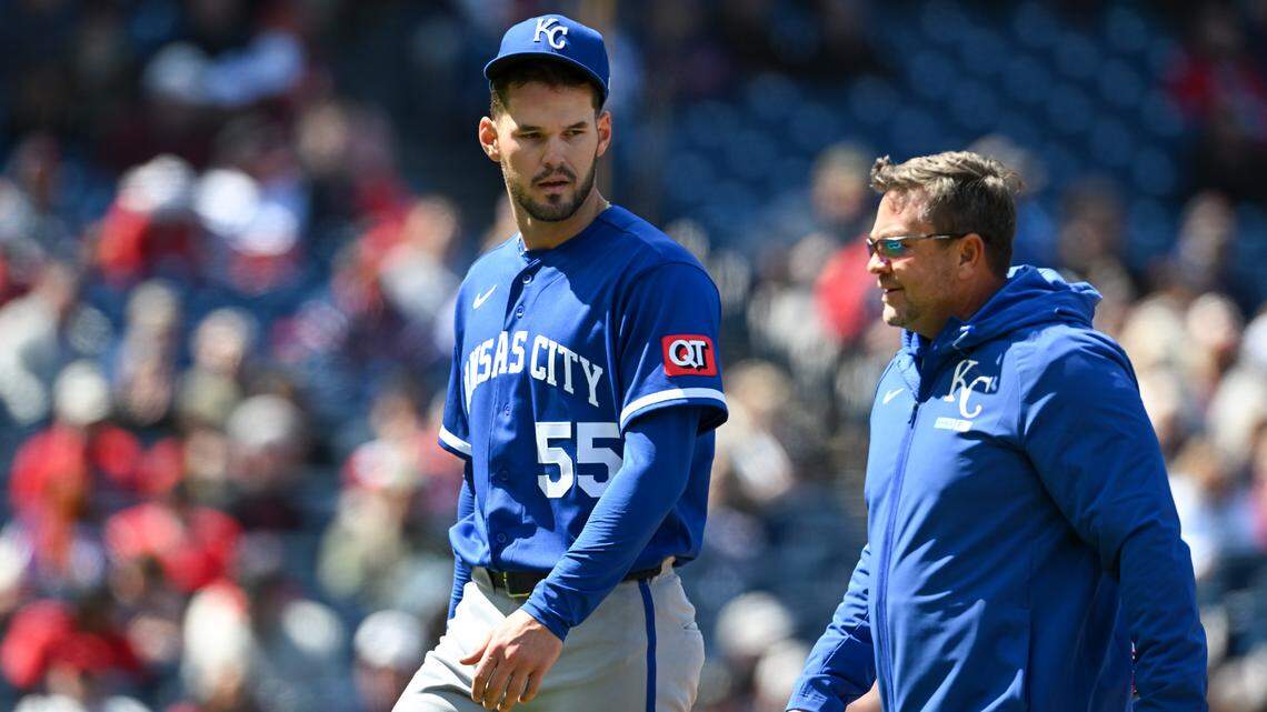 Royals dodge injury scare after pitcher Cole Ragans exits early vs. Guardians