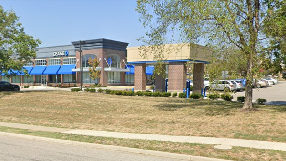 Chase Bank in Leawood, Kansas, as seen in a Google Maps image from September 2022.