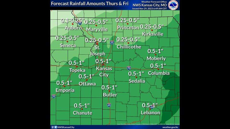Wintry precipitation possible as rains return to KC area | Kansas City Star