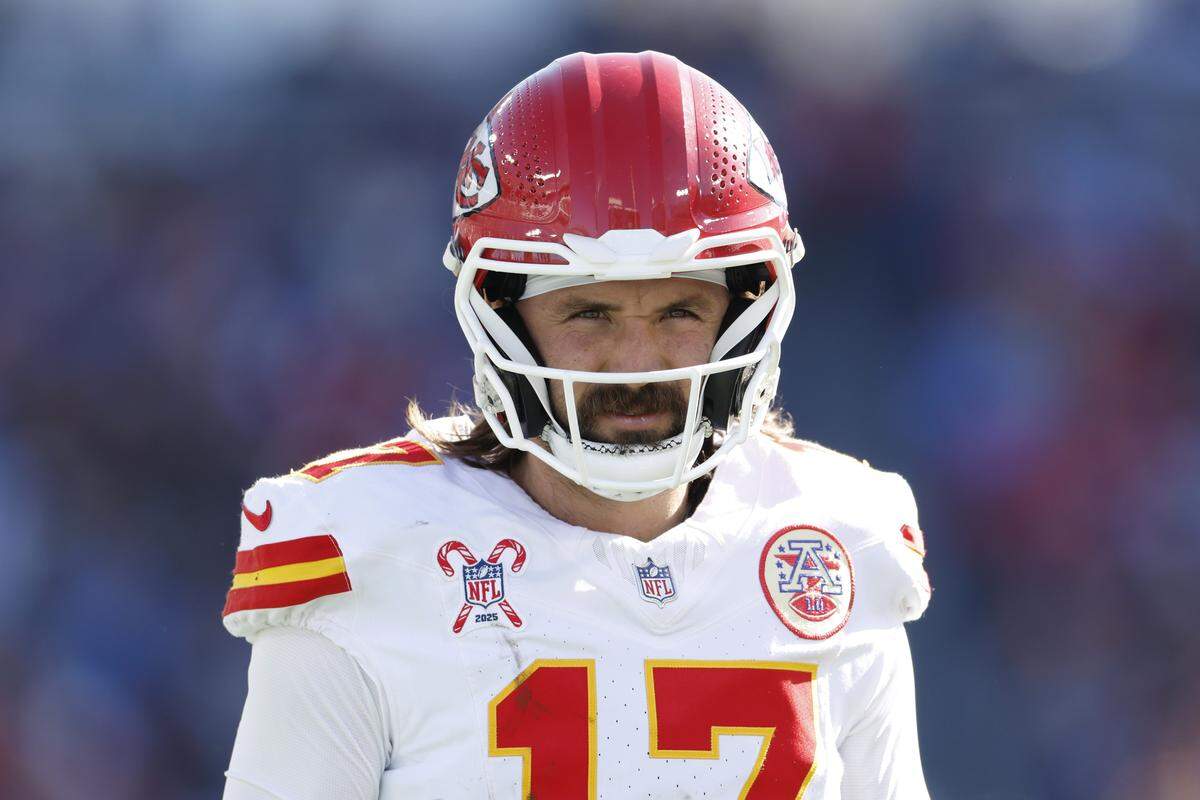 Kansas City Chiefs quarterback Gardner Minshew got the start against the Titans in an NFL Week 16 game at Nissan Stadium in Nashville, Tennessee on Sunday, Dec. 21, 2025.