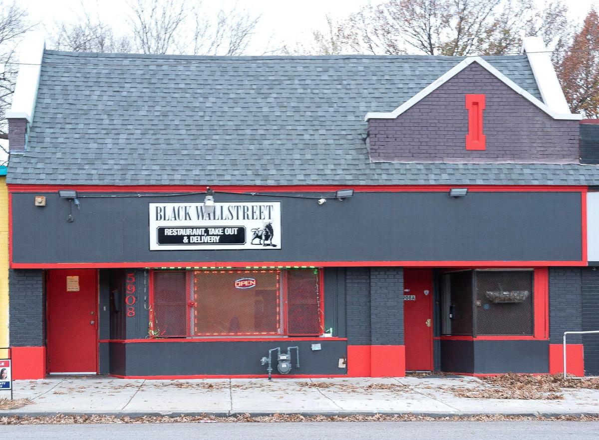 Black Wall Street at 5908 Prospect.