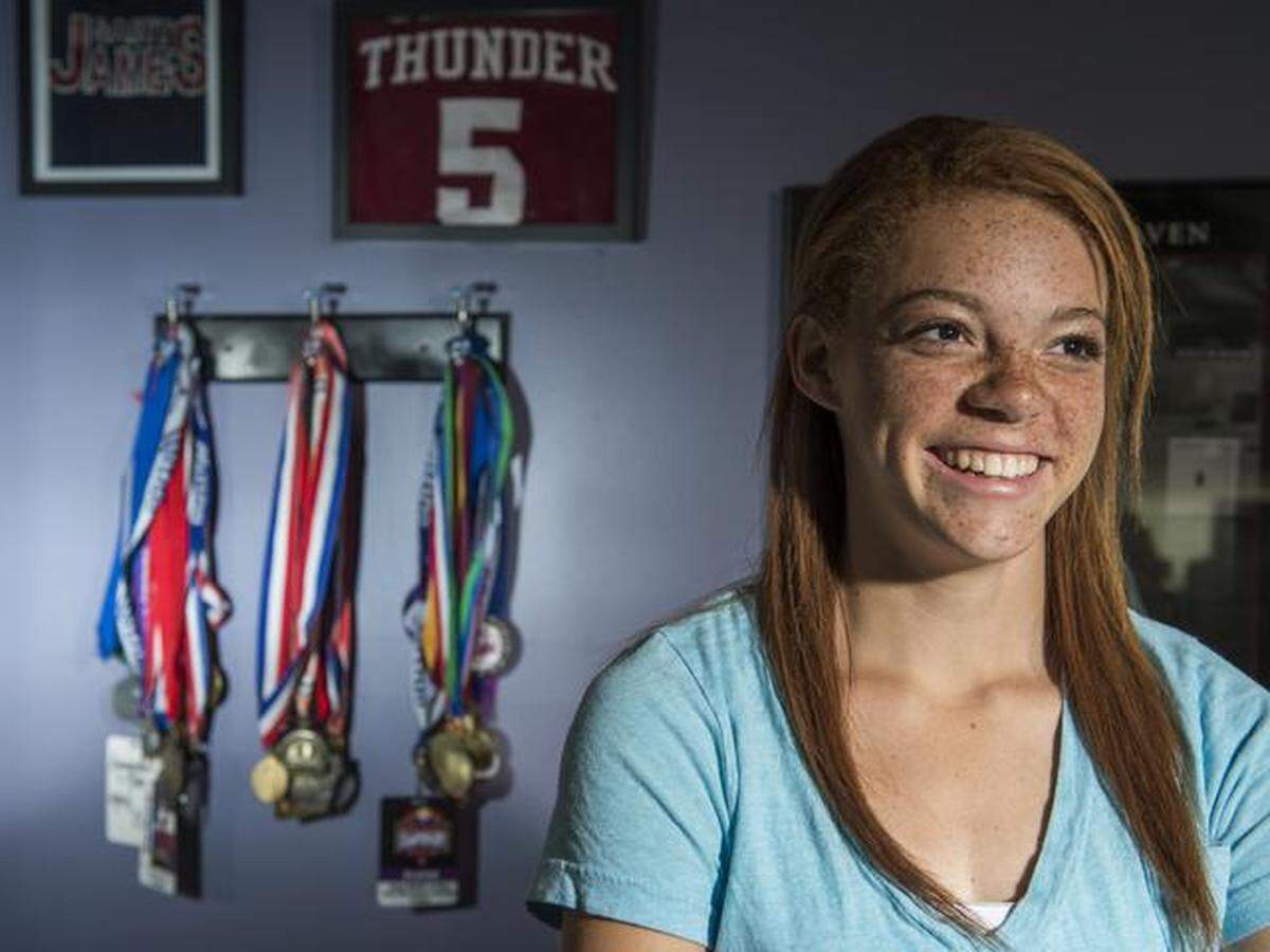 The Star’s 2014 Scholar-Athlete girls winner, Arianna Person of St. James Academy, was a standout student and All-America volleyball player for the Thunder.