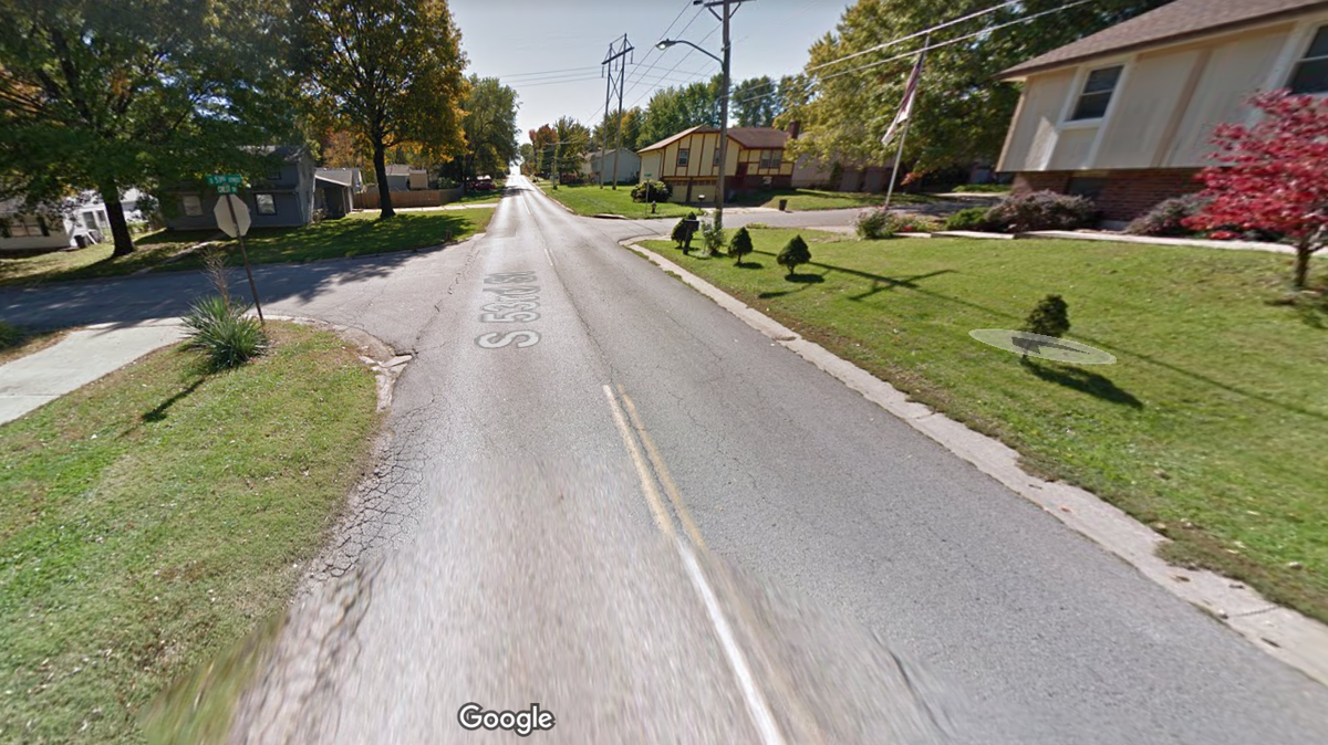 Firefighters were called to a blaze Tuesday morning at a residence near Crest Drive and 53rd Street in Kansas City, Kansas.