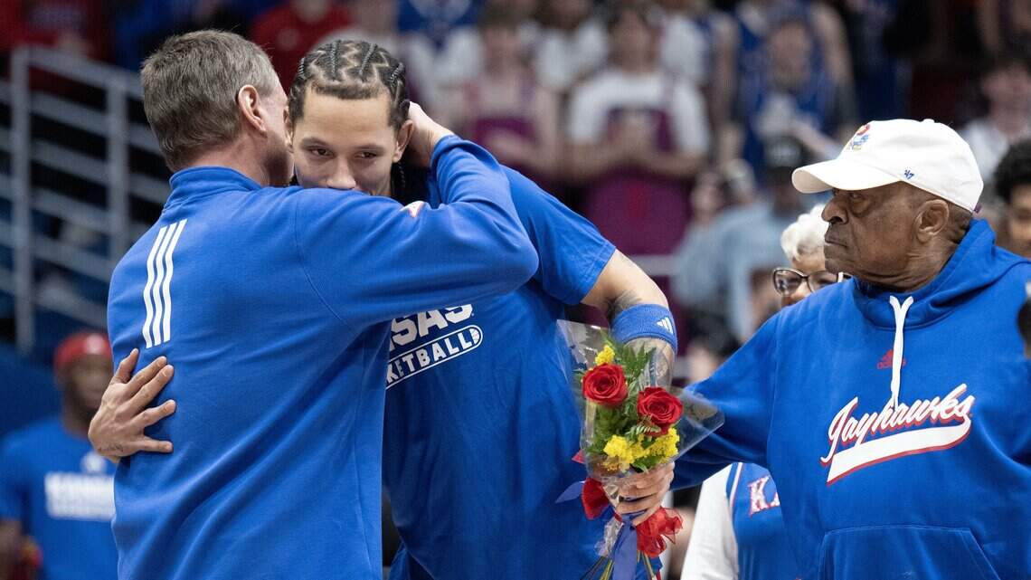 KU basketball coach Bill Self speaks on status of Tre White, Melvin Council Jr.