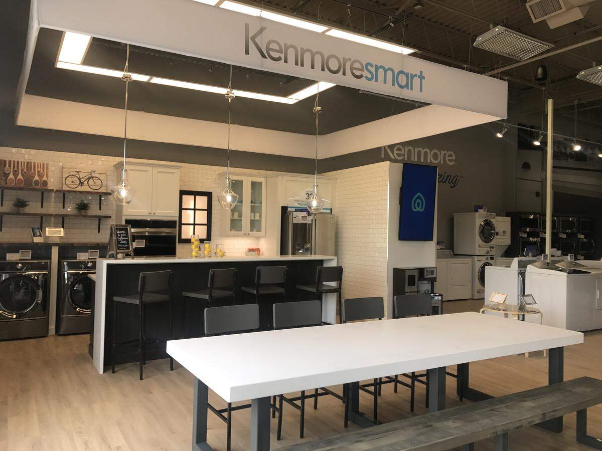 The Sears Home & Life stores focus on major appliances, mattresses, small kitchen appliances and other home products.
