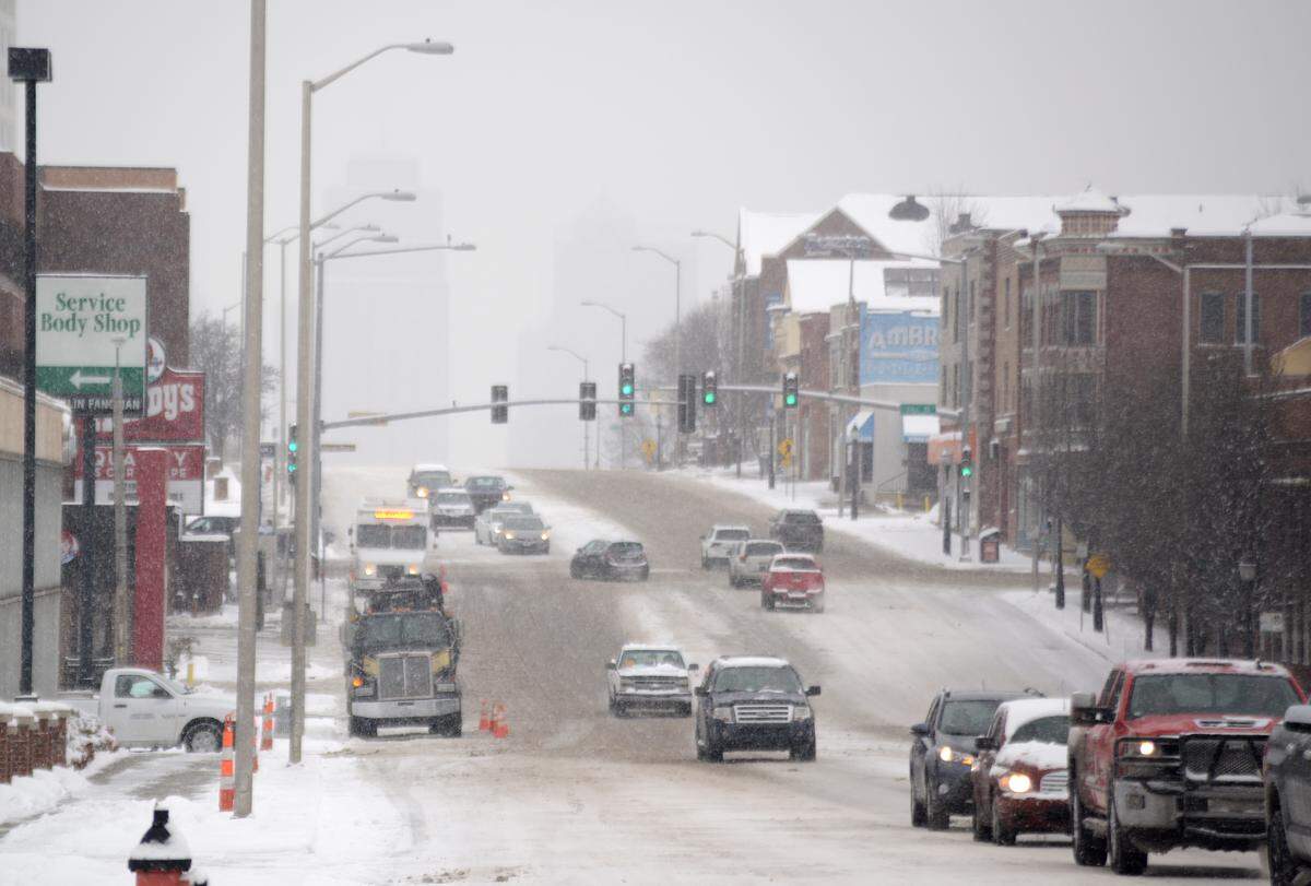 A winter storm over the weekend dumped several inches of snow on the Kansas City region, causing crashes and school closures. Drives should prepare for additional headaches on the roads as more snow will fall Monday.