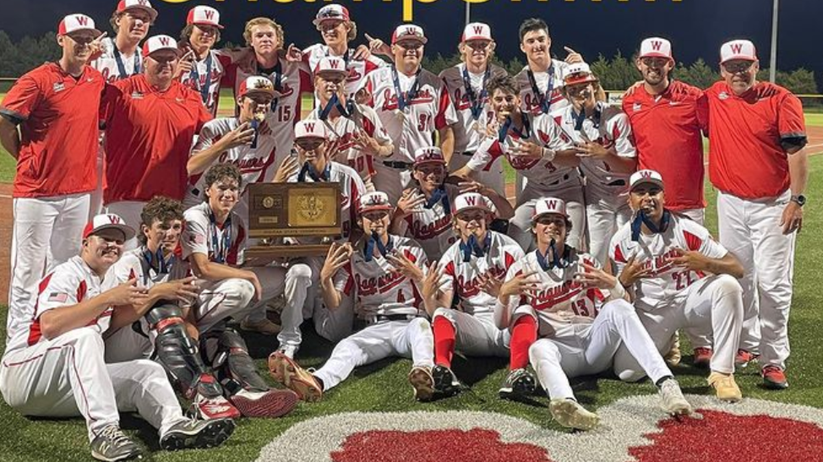 The Blue Valley West Jaguars are the Kansas Class 6A state champions after beating Manhattan 4-3 Sunday night in Fort Scott.