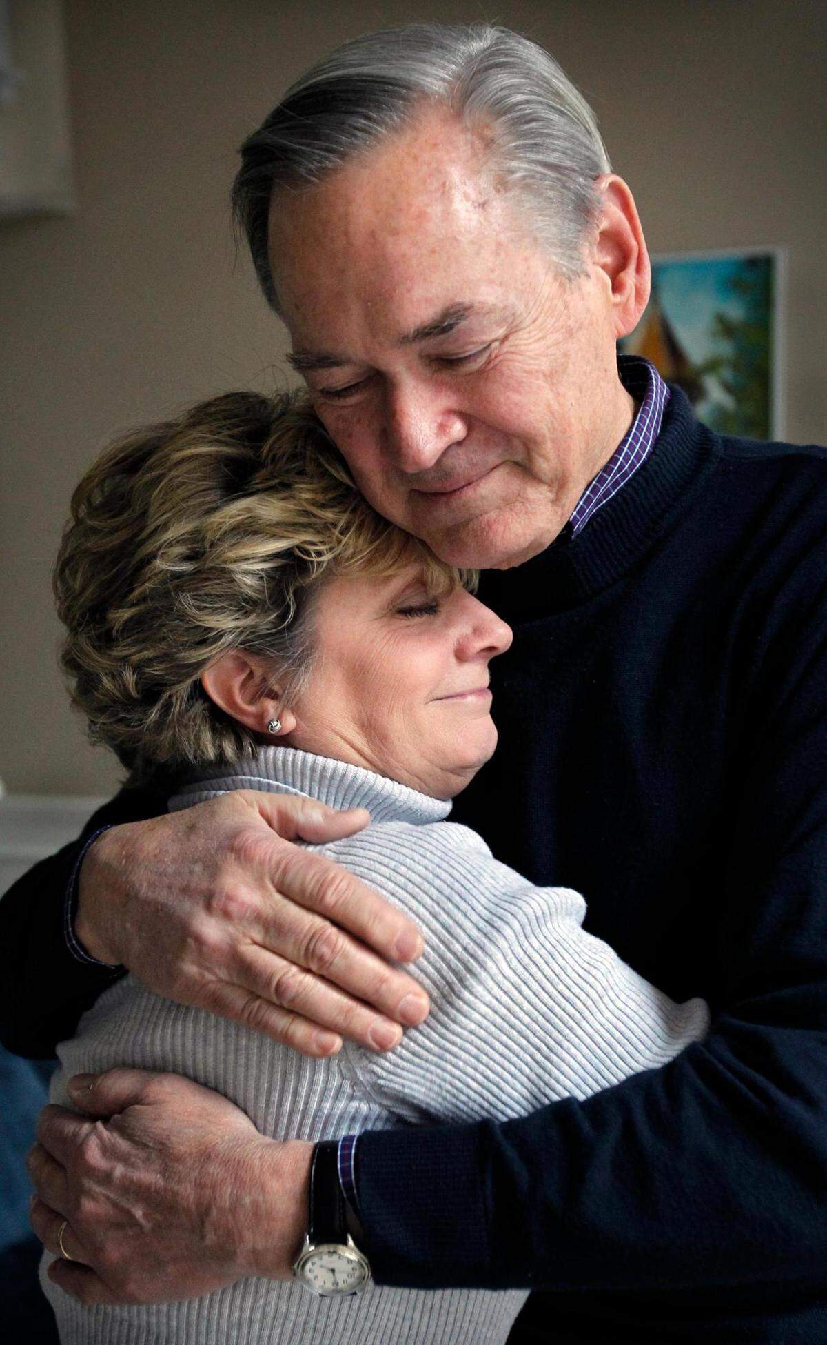 Former Kansas congressman Dennis Moore and his wife, Stephene, revealed Wednesday, Feb. 8, 2011, that he has been diagnosed with Alzheimer’s disease. Moore died Tuesday.