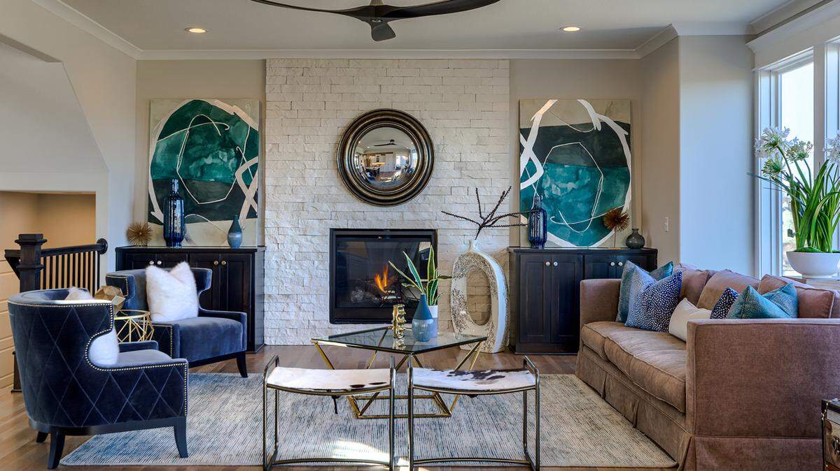 The two-story, four-bedroom Irving is a beautiful home by Rodrock Homes, brimming with features families love, like a spacious, open concept kitchen, generous island, countertops and storage and adjoining breakfast room. This model can be viewed in the Willow Grove neighborhood and built in any neighborhood in The Willows.