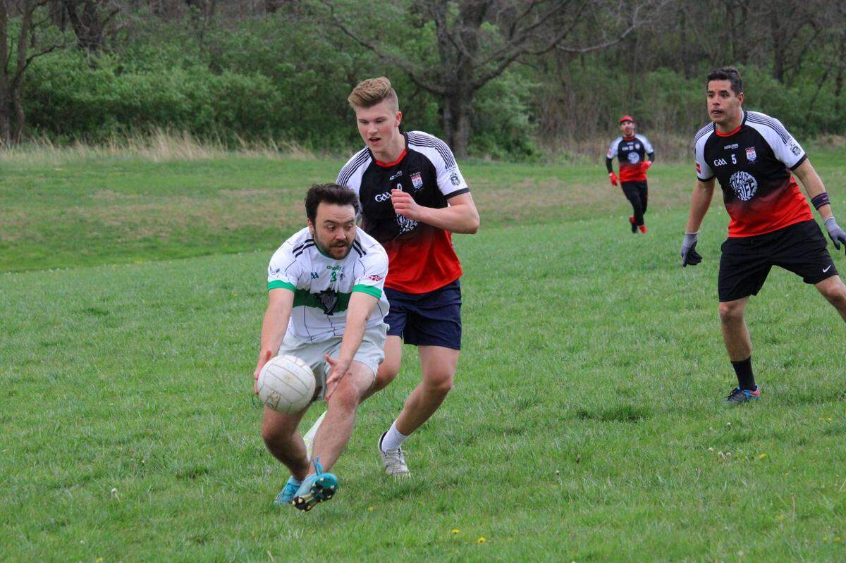 The KC Gaelic Athletic Club has brought Gaelic football (pictured) and Irish hurling to Kansas City for 17 years.