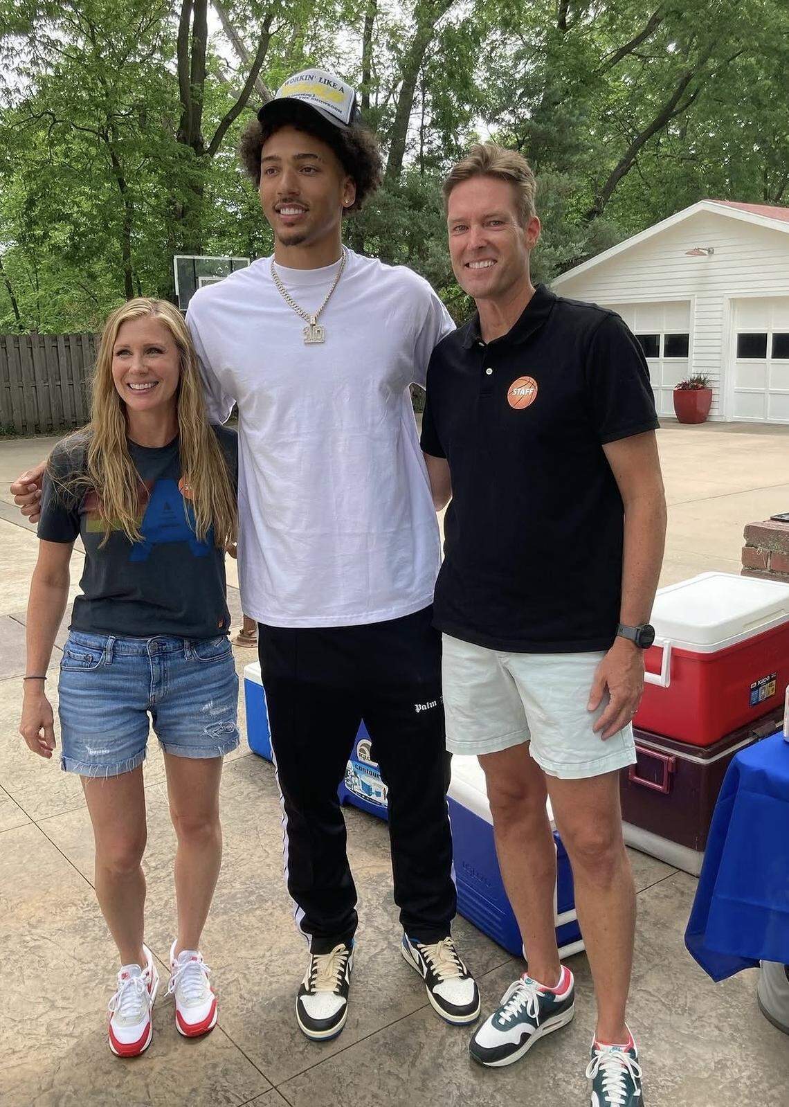 Amy and Jan-Eric Anderson hosted KU basketball star Jalen Wilson’s graduation party two years ago at their home, The Naismith House.