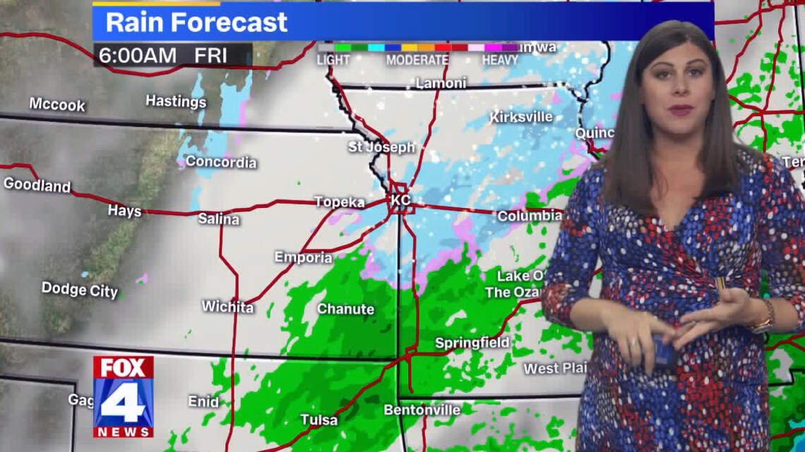 Rain, wintry mix, snow possible end of week in Kansas City | Kansas ...