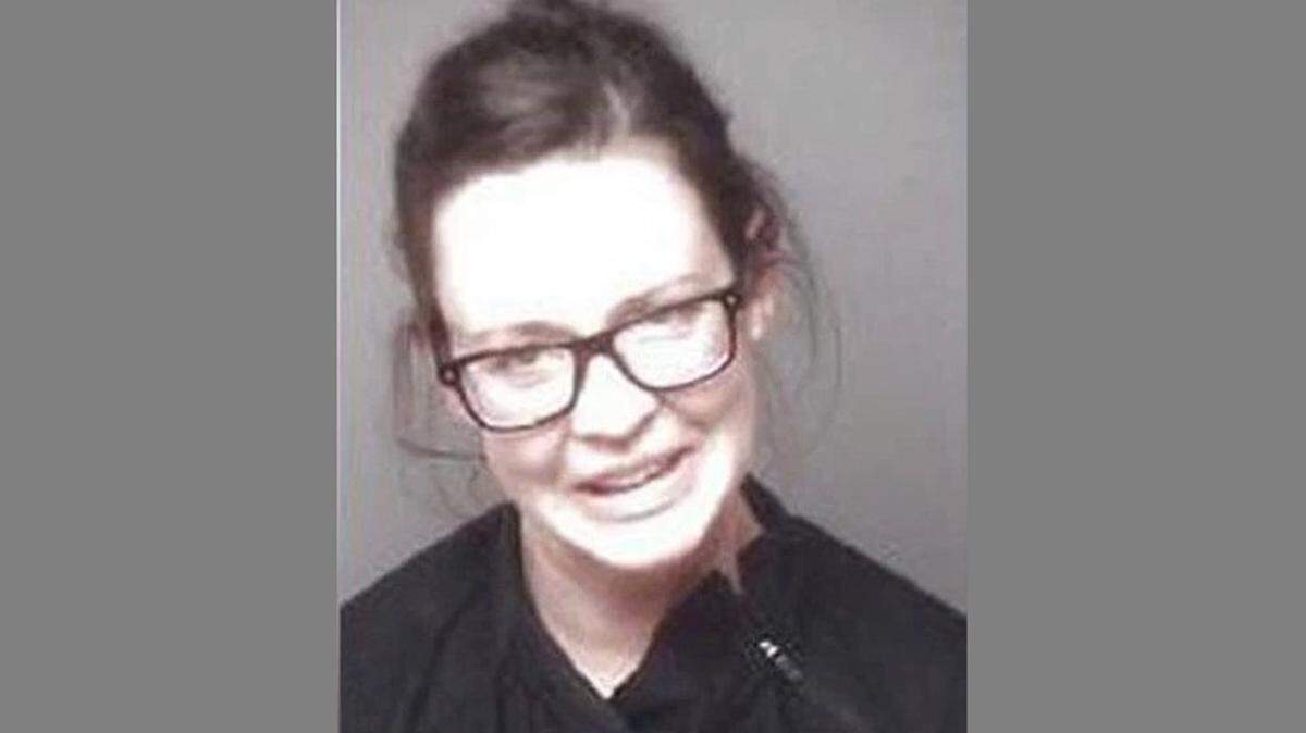 Erin Ellerbach, a gym teacher at a middle school in Dubuque, Iowa, was arrested this week for being drunk on the job, Iowa police say. Ellerbach allegedly had three cans of Mike’s Hard Lemonade in her office, one of them open. (Dubuque County Jail)