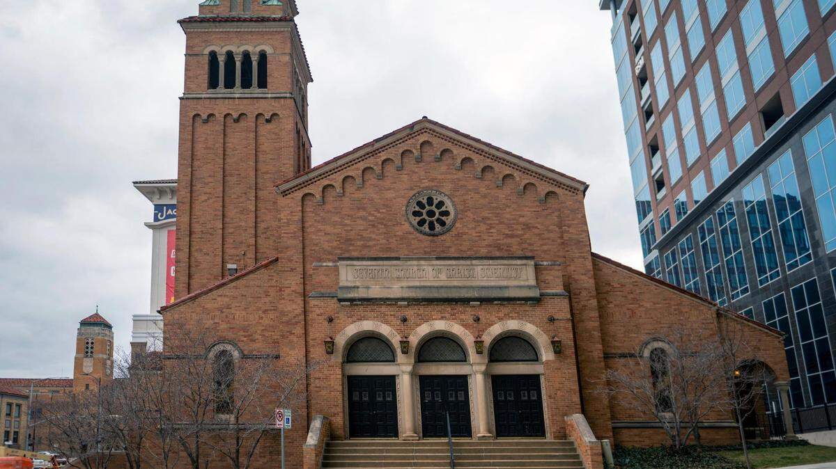 Seventh Church of Christ, Scientist, at the northwest corner of 47th Street and Pennsylvania Avenue on the Country Club Plaza, could be demolished to make way for redevelopment.
