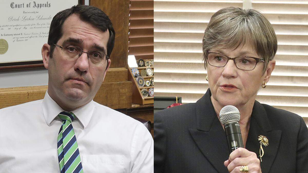 Kansas Attorney General Derek Schmidt and Gov. Laura Kelly both raised prodigious amounts of money last year for the 2022 gubernatorial race.