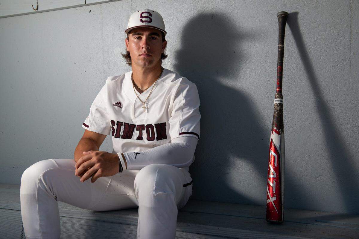 Sinton, Texas native Blake Mitchell became the newest member of the Kansas City Royals organization on Sunday evening, with the KC major-league club selecting him in the first round of the 2023 MLB Draft.