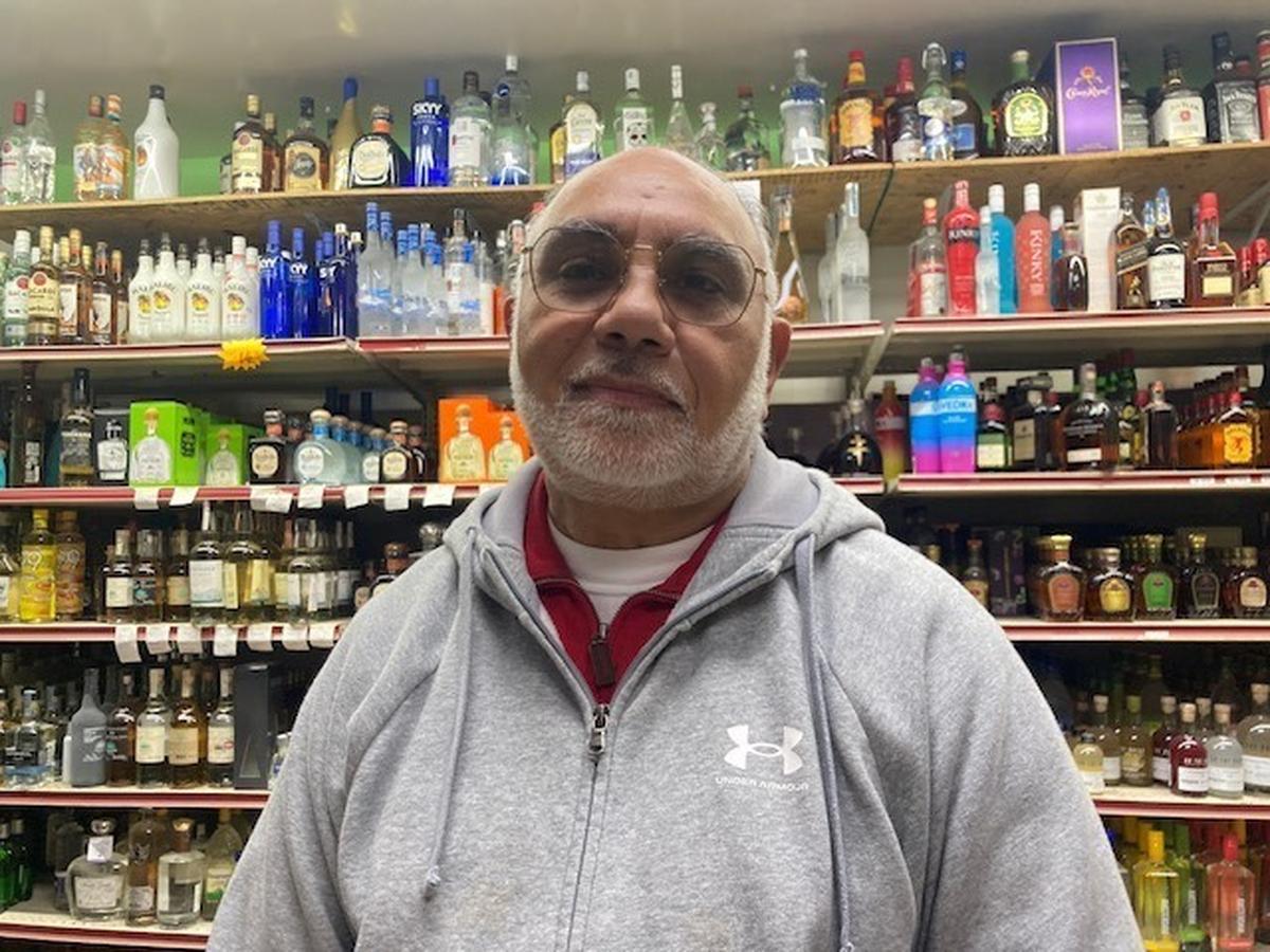 Jagtar Singh Hundal, owner of the One Stop Liquor store, 3350 Troost Ave., insists that crime and shootings in the area not the fault of his store. “I don’t cause it. It has nothing to do with me.”