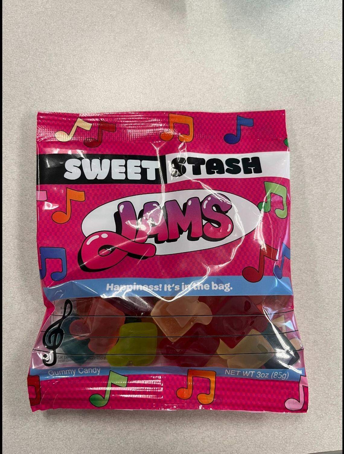 Sweet Stash Jams is a gummy candy founded by jazz musicians The Potash Twins and actor Martin Starr, who met for the first time at Big Slick, the fundraising event for Children’s Mercy, in 2022.