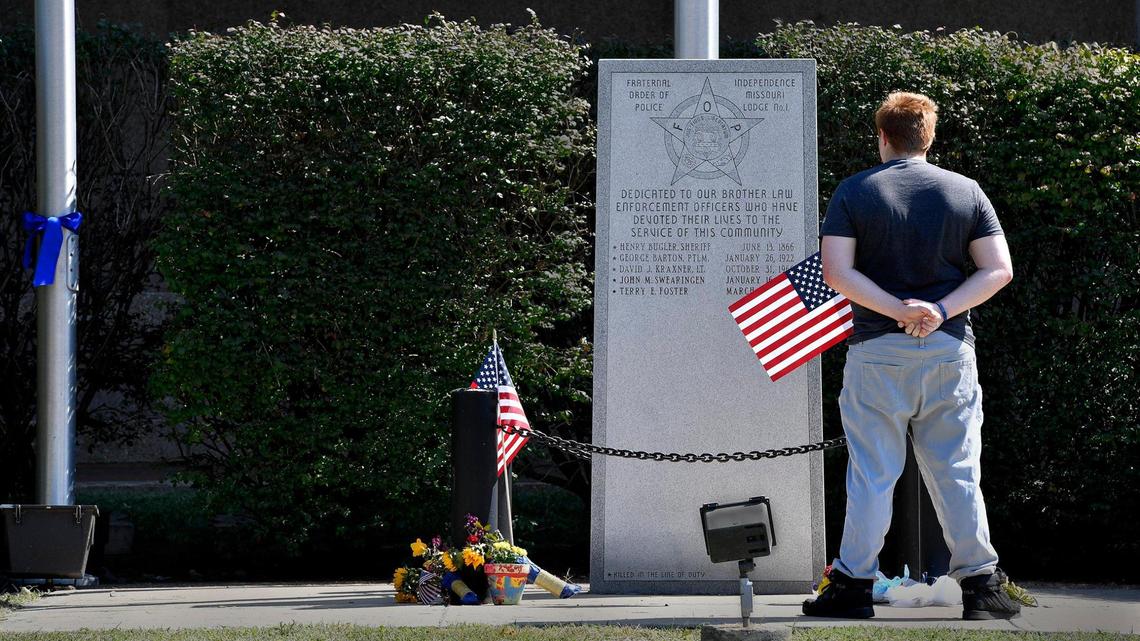 ‘Hearts are heavy’: Slain Independence officer was newly engaged, 18 days on the job