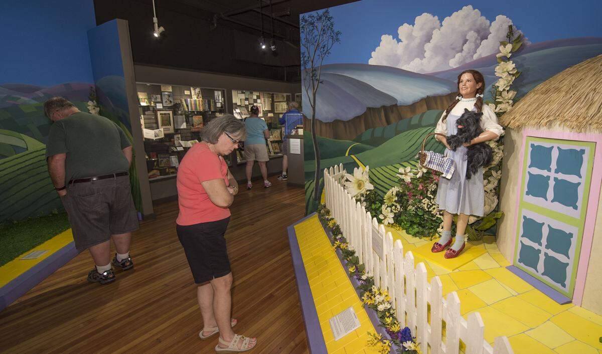 Visitors flock to the Oz Museum in Wamego, Kan.