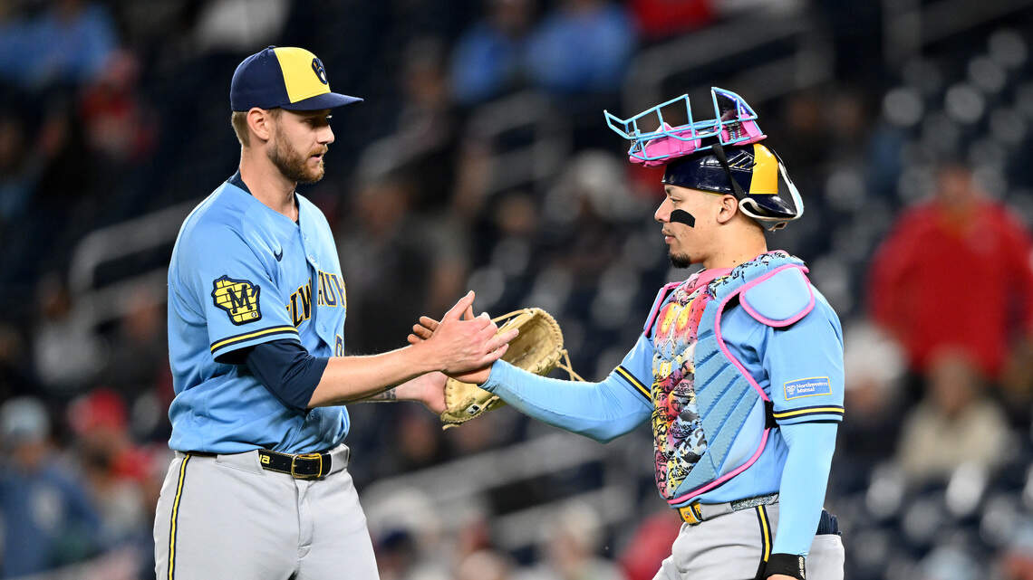 Kansas City Royals acquire veteran relief pitcher in trade with Milwaukee Brewers