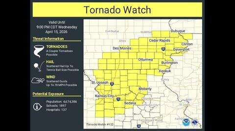 Severe weather expected, tornado warnings issued in KC metro | Kansas ...