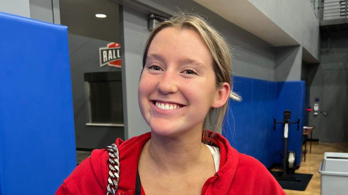 Kansas Jayhawks sophomore volleyball player Caroline Bien, a graduate of Saint Thomas Aquinas, had 11 kills and nine digs in KU’s 3-2 loss to No. 1-ranked Texas on Thursday.