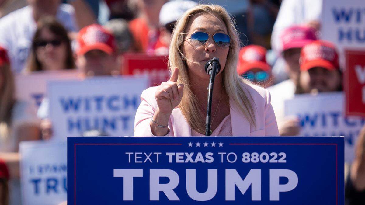 The party welcoming the lying, conspiracy theorist congresswoman as a headliner says all you need to know about Republican politics today.