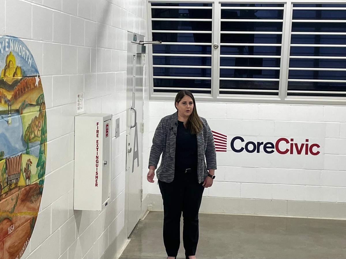 Misty Mackey, a 20-year veteran of CoreCivic, will serve as warden of the Midwest Regional Reception Center if plans move forward to enter a contract with U.S. Immigration and Customs Enforcement.