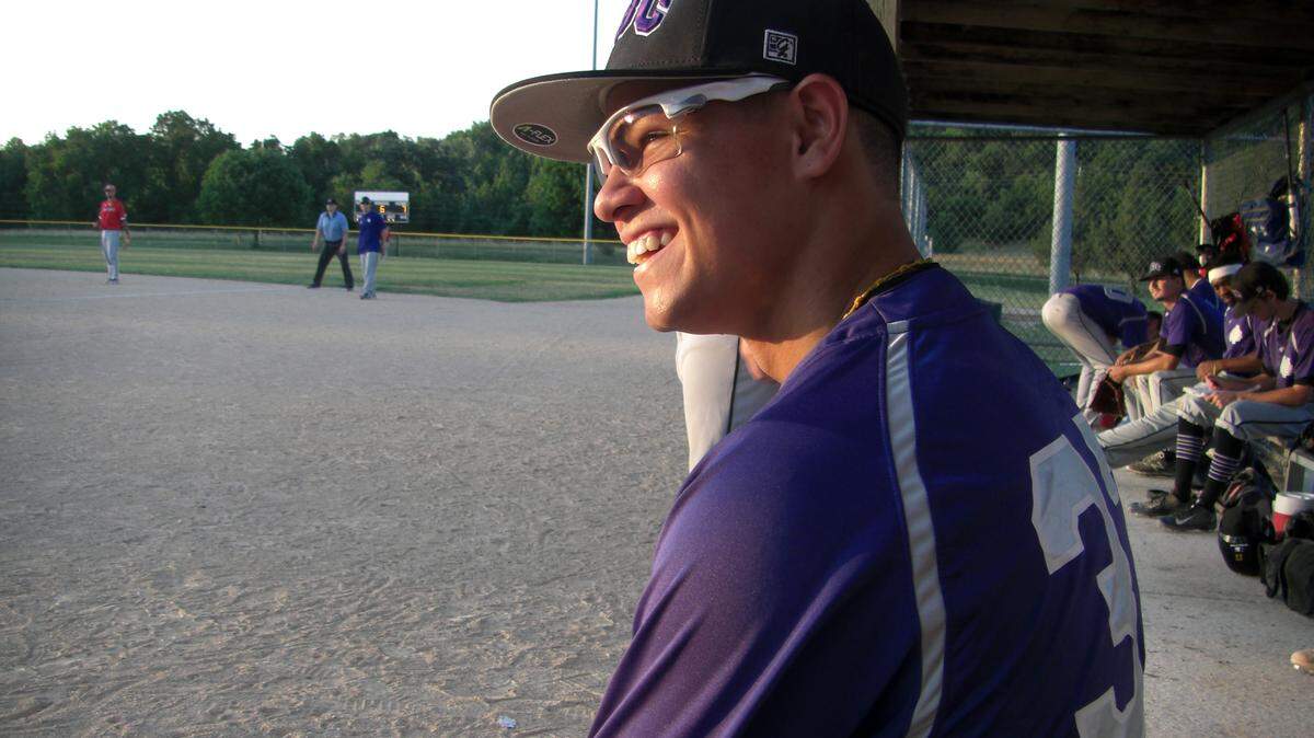 Abdiel Rivera-Cotto, a Puerto Rico native and shortstop in KC's Ban Johnson League and at Park University, counts his blessings one year after Hurricane Maria.