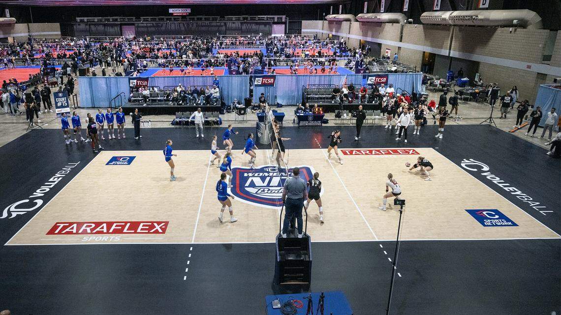 Go inside the ‘Super Bowl of youth volleyball’ in Kansas City