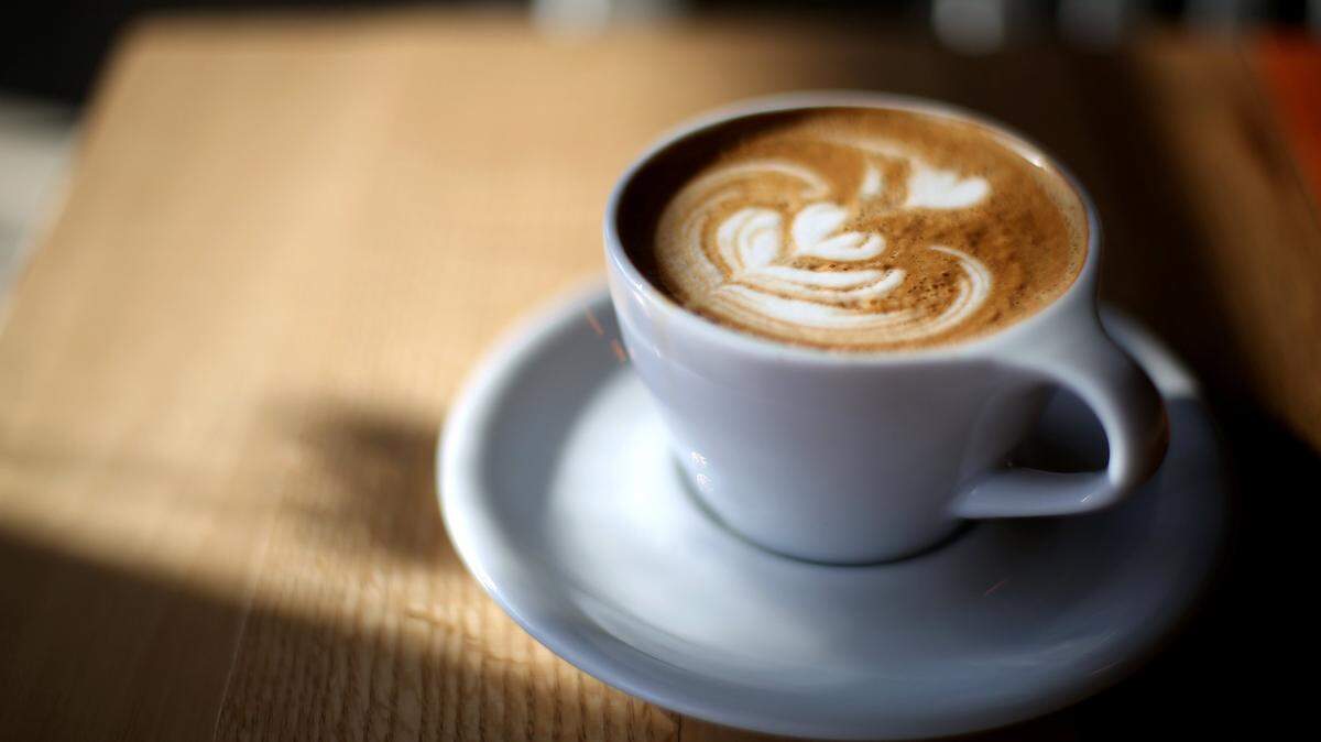 A cappuccino at PT’s Coffee Roasting Company on Southwest Boulevard near Central in Kansas City.