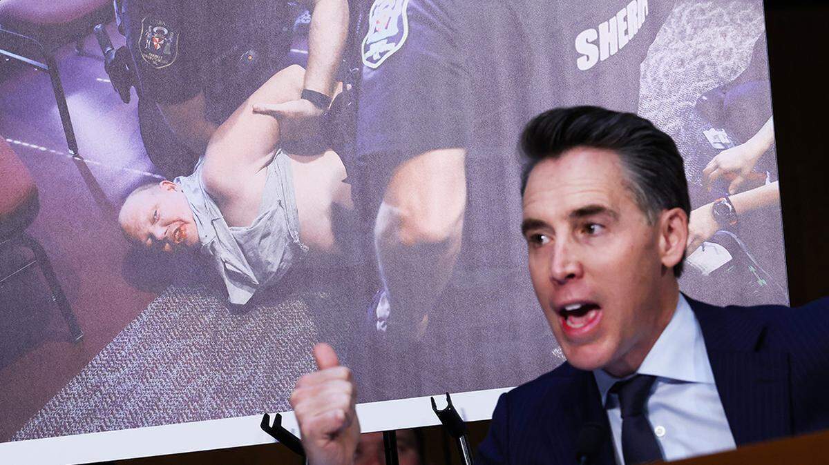 Missouri Sen. Josh Hawley was a prominent part of the effort to falsely overturn the 2020 election in Trump’s favor.