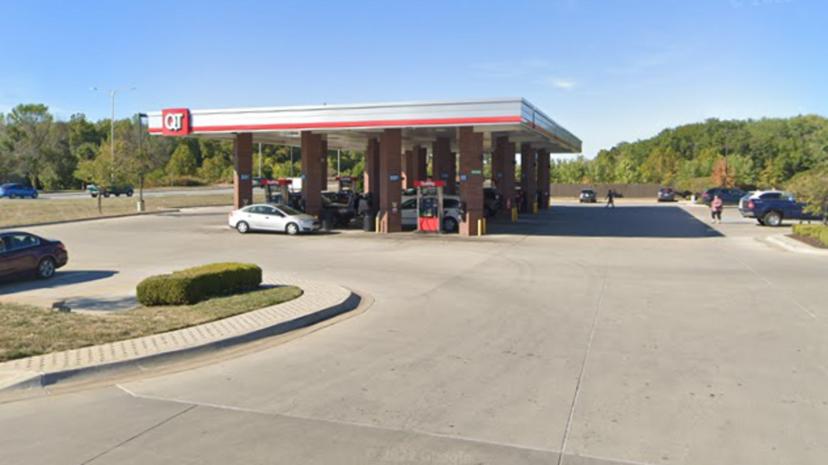 A Google Maps image from October 2022 shows the QuikTrip in Independence where a pedestrian was struck and later died.