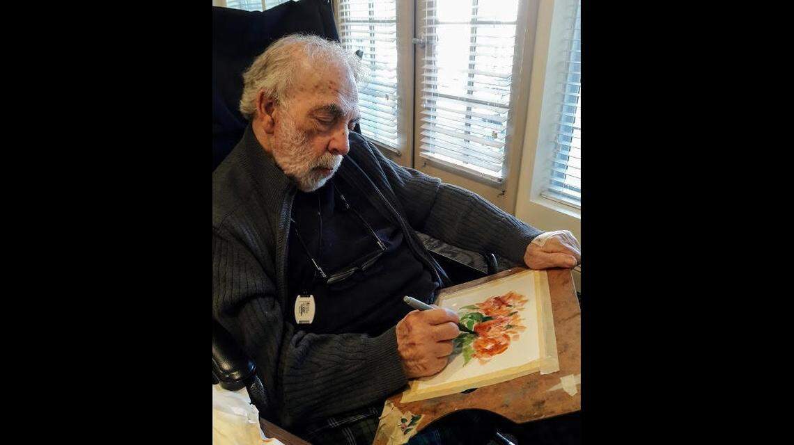 Frank Armato, 91, is a resident at McCrite Plaza in the Northland. His family is concerned that they won’t be able to see him while nursing homes and assisted living facilities across the country are closed to visitors during the coronavirus emergency.