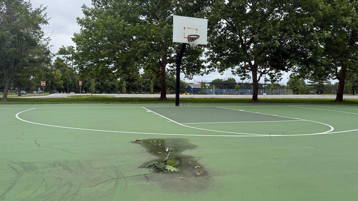 Olathe will install new basketball courts at Black Bob Park. Not everyone loves it