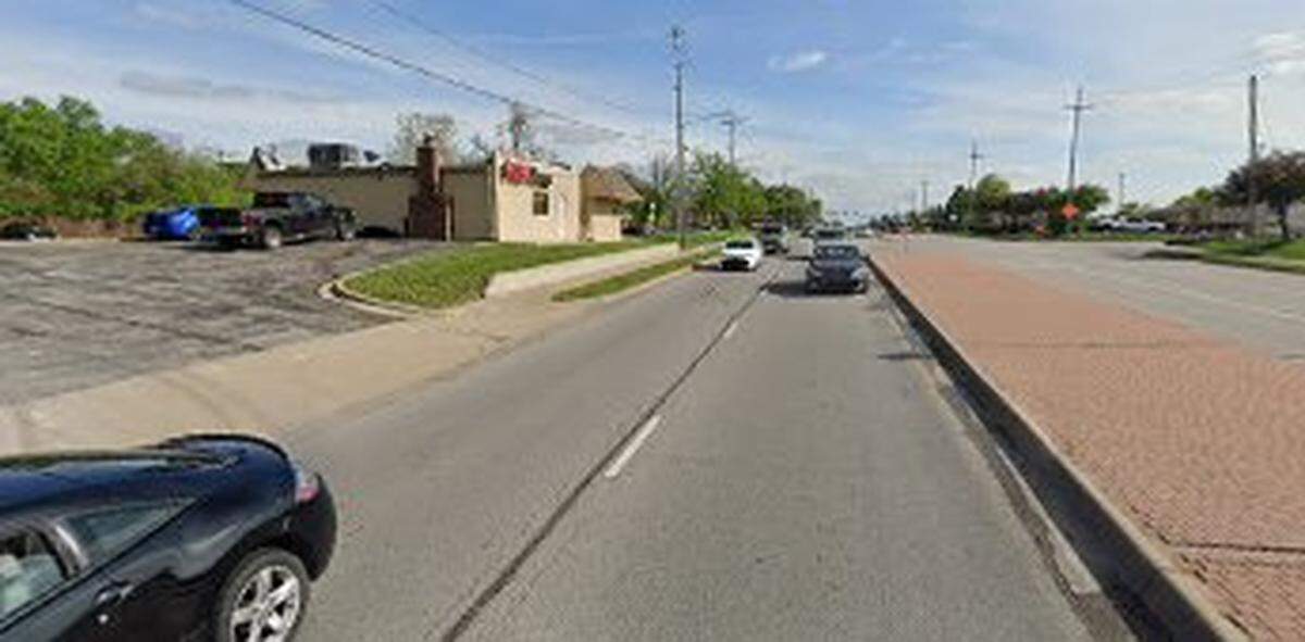 Olathe police were called to two aggravated robberies in Olathe late Monday, May 25, 2020. The first was in the 100 block of N. Parker Street and the second was in the 4000 block of South Montclaire Drive.&nbsp;A Google Maps Street View image from May 2019 shows the area of the second robbery.