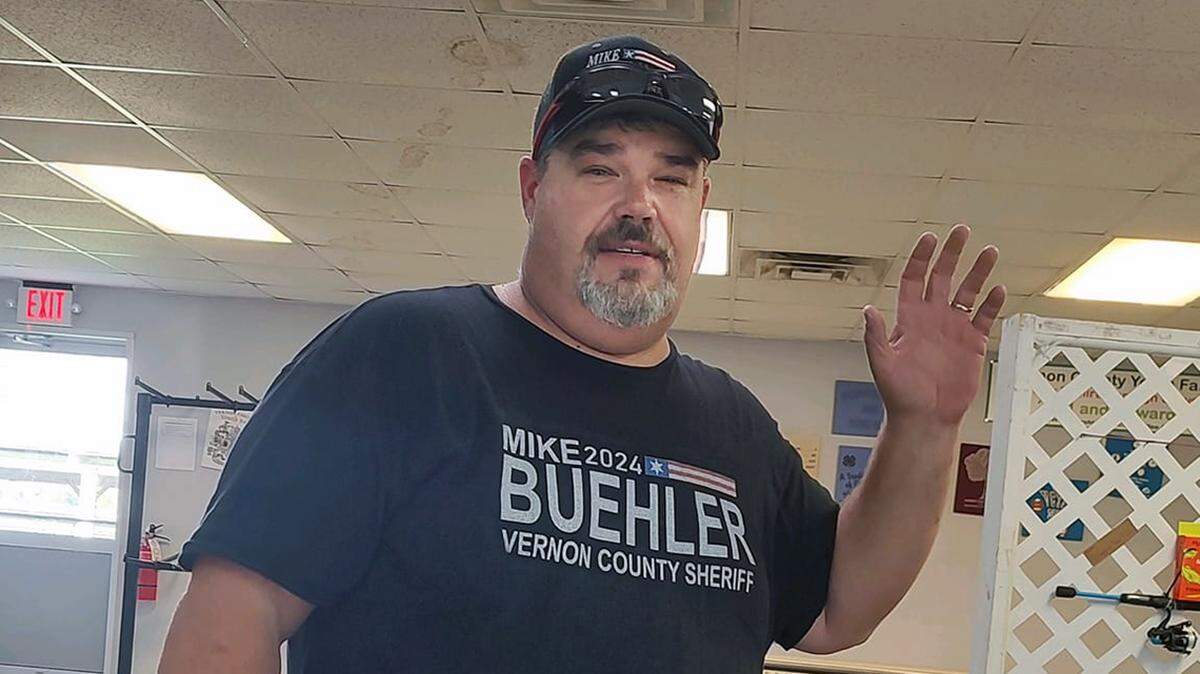 Incoming Vernon County Sheriff Mike Buehler