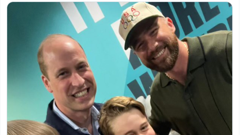 Prince William offers to ask Andy Reid to get Travis Kelce out of camp for a day