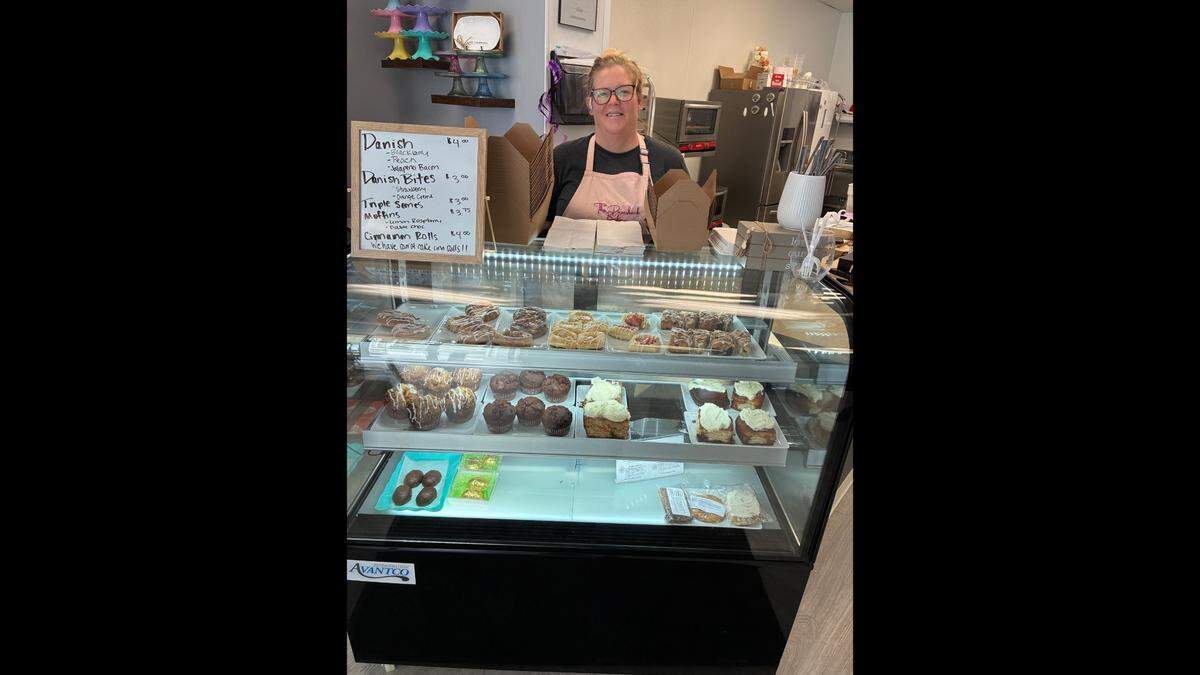 Whitney Johnson, who had operated a cottage bakery out of her home for around seven years, said the book-themed Paperback Bakery combines her love of baking and reading.