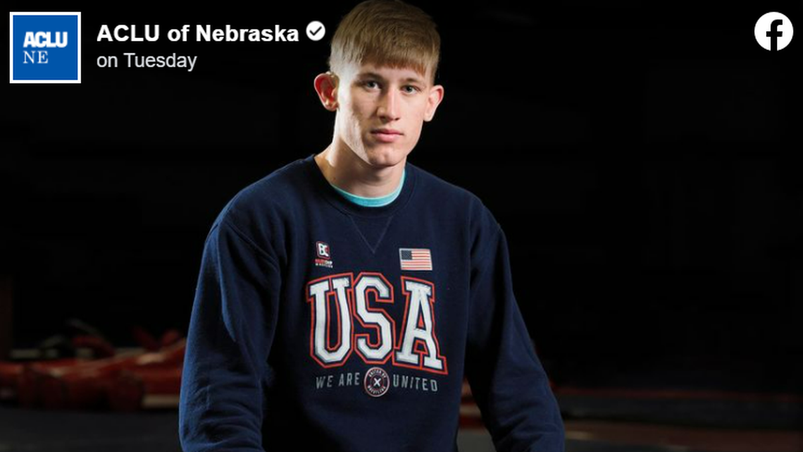 Deaf wrestler Paul Ruff believes he was discriminated against when a referee wore an opaque mask during the state title match.