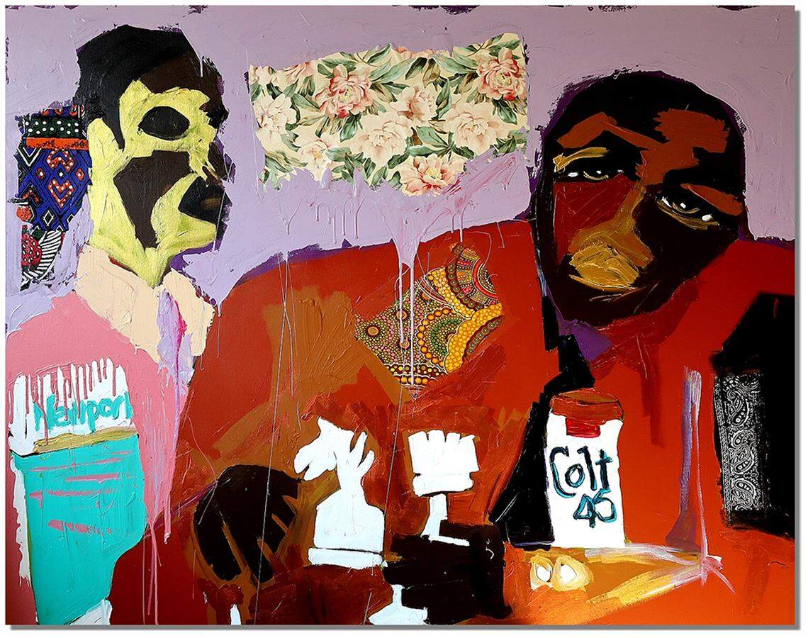 Harold Smith’s “Friday Night Blues” will be part of “Testimony: African American Artists Collective” at the Nelson-Atkins Museum of Art.