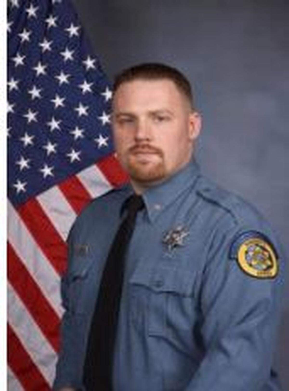 Patrick Rohrer, 35, was the Wyandotte County Sheriff's deputy who was killed on Friday as he and a colleague were transporting an inmate for a court hearing.