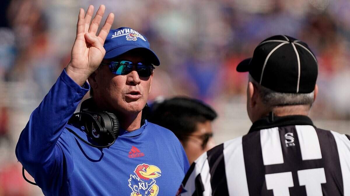 Under second-year head coach Lance Leipold, the KU Jayhawks last weekend improved to 4-0 with a 35-27 home win over Duke at sold-out Booth Memorial Stadium.