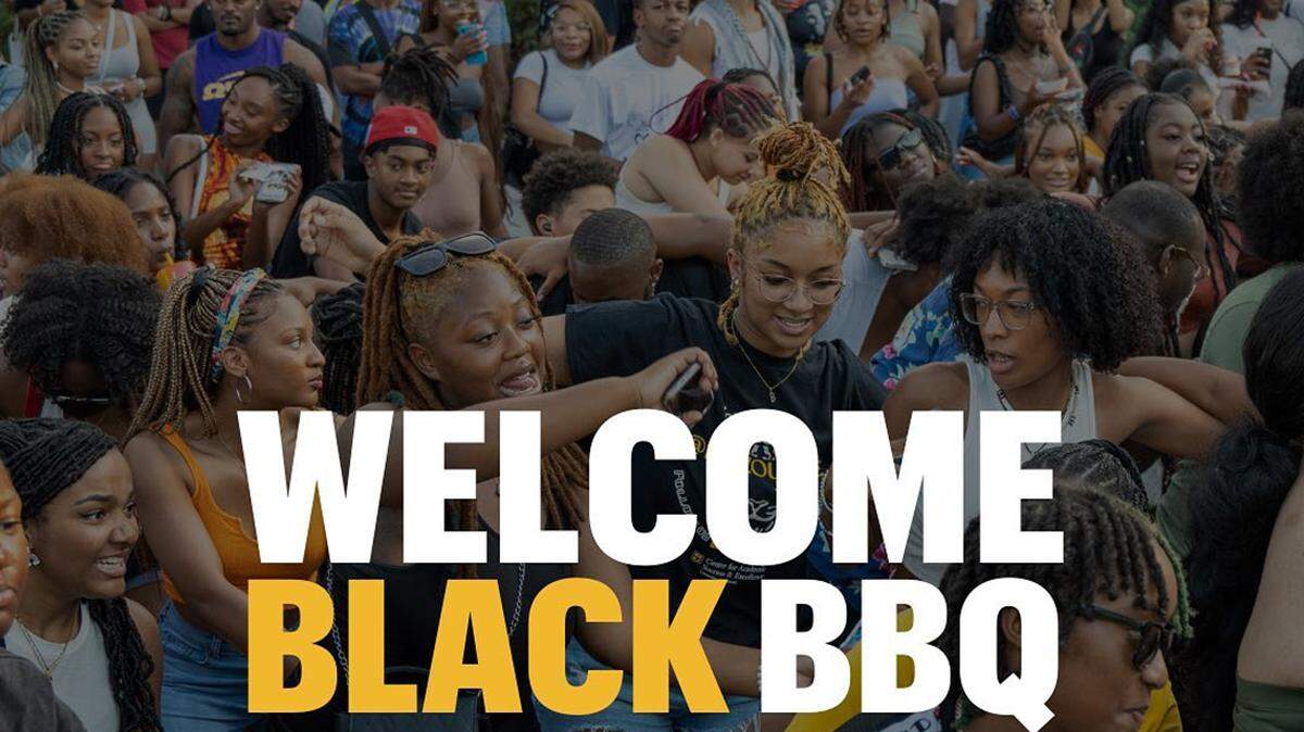 The Legion of Black Collegians at the University of Missouri campus advertised the 2023 "Welcome Black" barbecue on Instagram bbq mizzou social media